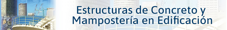 Banner - Estructuras de Concreto y Mampostería en Edificación